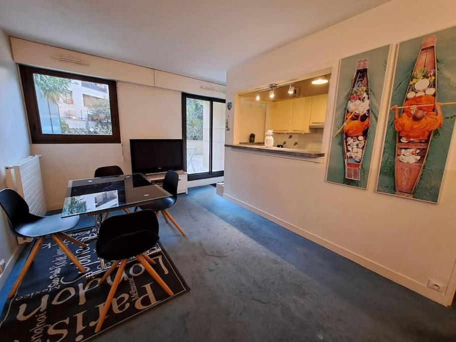 Superbe Appartement Terrasse Levallois-Perret Buitenkant foto