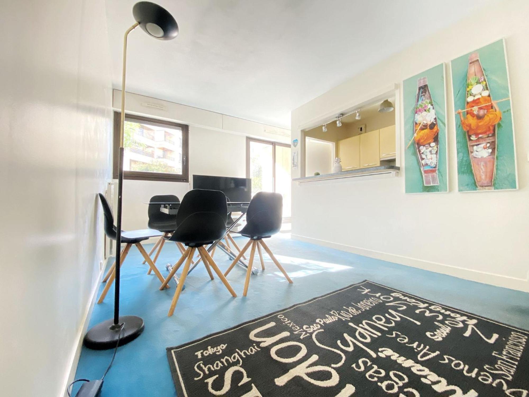 Superbe Appartement Terrasse Levallois-Perret Buitenkant foto